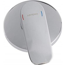 Artema X-Line A42252 Ankastre Duş Bataryası Sıva Üstü Krom