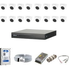 Dahua 4 Tb HDD 16 Kameralı İç Ortam Güvenlik Kamera Seti