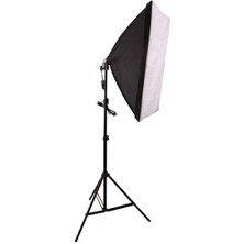 Cazipshop 1 x 75W Ampül + 1 x 2m YS-302 Ayak + 1 x Soft Box