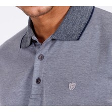 FLP Battal Beden Polo Yaka Erkek T-Shirt