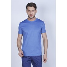 FLP Battal Beden Bisiklet Yaka Erkek T-Shirt