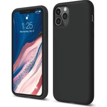 Wowacs Apple iPhone 11 Pro Max ile Uyumlu Telefon Kılıfı Kadife Iç Yüzey Soft Tasarım Lansman Kılıf