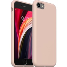 Wowacs Apple iPhone Se 2022 ile Uyumlu Telefon Kılıfı Kadife Iç Yüzey Soft Tasarım Lansman Kılıf