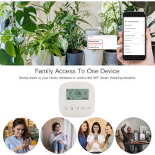 Kkmoon Wifi Dijital Su Zamanlayıcı Akıllı Otomatik Mikro-Damla (Yurt Dışından)