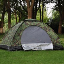 Realx Kamuflaj Model Kolay Kurulumlu 4 Kişilik Kamp Çadırı
