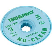 Techspray 1822-100F Lehim Alma Teli Yeşil (1,9MMX30,5M) No-Clean