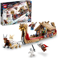 LEGO Marvel Keçi Teknesi 76208 - 8 Yaş ve Üzeri Için 5 Minifigürlü Koleksiyonluk Oyuncak Yapım Seti (564 Parça)