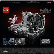 LEGO Star Wars# Ölüm Yıldızı Hendek Akını Diyoraması 75329 - Yetişkinler Için Koleksiyonluk Sergileme Modeli Yapım Seti (665 Parça)