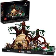 LEGO Star Wars# Dagobah# Jedi Eğitimi Diyoraması 75330 - Yetişkinler Için Koleksiyonluk Sergileme Modeli Yapım Seti (1000 Parça)