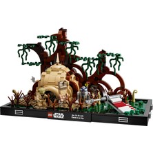 LEGO Star Wars# Dagobah# Jedi Eğitimi Diyoraması 75330 - Yetişkinler Için Koleksiyonluk Sergileme Modeli Yapım Seti (1000 Parça)