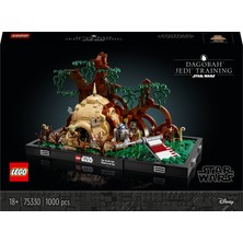 LEGO Star Wars# Dagobah# Jedi Eğitimi Diyoraması 75330 - Yetişkinler Için Koleksiyonluk Sergileme Modeli Yapım Seti (1000 Parça)