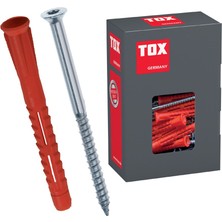 Tox - Constructor 10/135 Çok Amaçlı Çerçeve Dübeli + Vida ( 25 Adet )