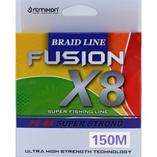 Remixon Fusion X8 150M Multicolor Renkli Ip Misina