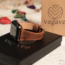 Vagave Apple Watch Uyumlu Kadın Crazy Deri Kordon 38 40 41 mm
