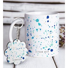 BK Kişiye Özel Isimli Beyaz Kupa ve Anahtarlık Hediye Seti-21