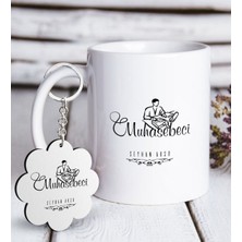 BK Kişiye Özel Mesleki Muhasebeci Beyaz Kupa ve Anahtarlık Hediye Seti-1