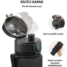 Uzspace Tritan Matara 800 ml Mavi