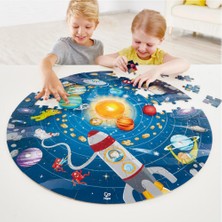 Hape Puzzle Güneş Sistemi Yuvarlak Yapboz / Solar System Puzzle