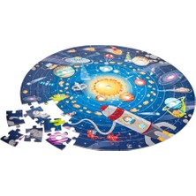 Hape Puzzle Güneş Sistemi Yuvarlak Yapboz / Solar System Puzzle