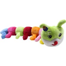 Toru Toys Torutoys  Renkli Tırtıl Peluş Oyuncak 85 cm