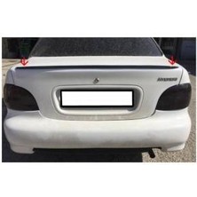 Kvkbesi Spoiler Hyundai Accent Yumurta Kasa Bagaj Üzeri Çıta - Spoiler Pianoblack - Parlak Siyah -115 cm