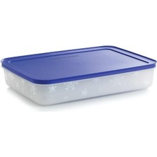 Tupperware Alaska Buzluk Saklaba Kabı - 2,25 Lt , Mavi Kapak