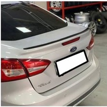 Kvkbesi Spoiler Ford Focus 3 - 3,5 - 4 Bagaj Üzeri Çıta Spoiler Pianoblack Çift Taraflı Bantlı FOCUS3-115 cm