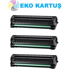 Eko Kartuş Hp Laser Mfp 137FNW Ekonomik Avantajlı  3'lü   Paket ÇİPSİZ(W1106A)   Muadil Toner,