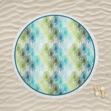 Marte Home Yuvarlak Püsküllü Plaj Havlusu