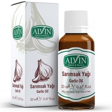 Alvin Sarımsak Yağı (Garlic Oil), Dökülen ve Yıpranmış Saçlara Özel, 20 ml