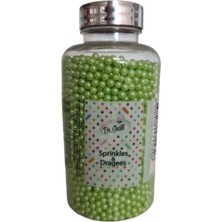 Dr. Gusto  Yeşil Boncuk Şeker 4 mm 250 gr