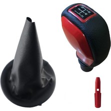 Moda Partner Berlingo Deri Kaplama Kırmızı Spor Vites Topuzu ve Körüğü