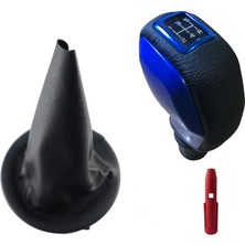 Moda Partner Berlingo Deri Kaplama Mavi Spor Vites Topuzu ve Körüğü