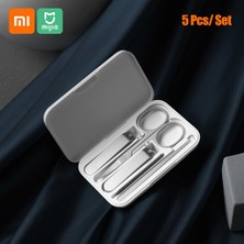 Xiaomi Mijia Paslanmaz Çelik Tırnak Makası Seti Bebekler ve Yetişkinler Için (Yurt Dışından)