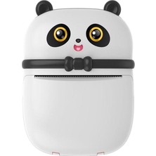 Bestnify Bluetooth Kablosuz Termal Yazıcı Cep Telefonu Için Mini Taşınabilir Cep Yazıcı Siyah ve 1 Rulo Kağıt (Yurt Dışından)
