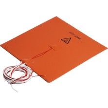 Bestnify 220V 600W 200MM x 200MM 3D Yazıcı Silikon Isıtma Mat Isıtmalı Yatak Ped 200X200X3MM600W (Yurt Dışından)