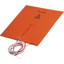 Bestnify 220V 600W 200MM x 200MM 3D Yazıcı Silikon Isıtma Mat Isıtmalı Yatak Ped 200X200X3MM600W (Yurt Dışından)