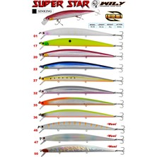 Wily Süper Star 18.5 cm Maket Balık 36 gr (Sinking)