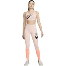 Nike Dri-Fit One High-Waisted Dance Training Pembe Renk Kadın Tayt