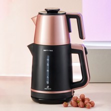 Karaca Berry Tea Xl 2in1 Çelik Demlikli Çay Makinesi ve Kettle Ro