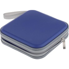 Bestnify 40 Kollu Plastik CD Cüzdan DVD Kasa Koruyucusu Organizatör Bağlayıcı 15X15CM Mavi (Yurt Dışından)