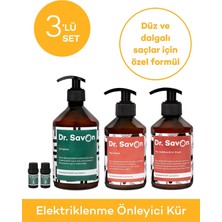 Dr. Savon Elektriklenmeyi Önleyici Kür 3'lü Set