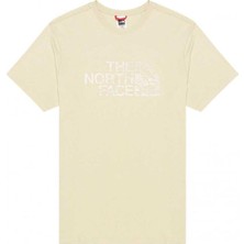 The North Face Woodcut Dome Erkek Tişört Bej