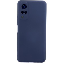Nevarium Vivo Y31 2021 Kılıf Lansman Içi Kadife Nano Silikon - Koyu Gri