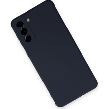 Nevarium Samsung Galaxy S21 Plus Kılıf Lansman Içi Kadife Nano Silikon - Koyu Gri
