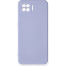 Nevarium Oppo A73 Kılıf Lansman Içi Kadife Nano Silikon - Lila