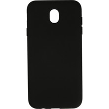 Nevarium Samsung Galaxy J7 Pro / J730 Kılıf Lansman Içi Kadife Nano Silikon - Siyah