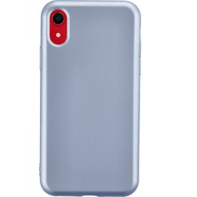 Nevarium Apple iPhone Xr Kılıf Lansman Içi Kadife Nano Silikon - Sky Blue