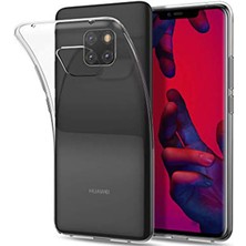 Nevarium Huawei Mate 30 Lite Kılıf Şeffaf Silikon Lüx