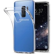 Nevarium Samsung Galaxy S9 Plus Kılıf Şeffaf Silikon Lüx